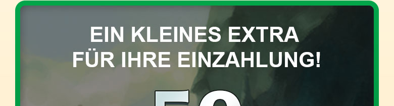 

												EIN KLEINES EXTRA FÜR IHRE EINZAHLUNG!

												