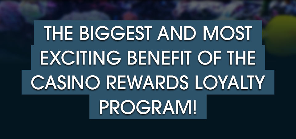 

										The biggest and most exciting benefit of the Casino Rewards Loyalty Program!

									