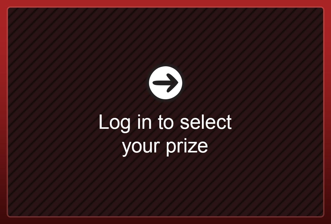 No prize selected